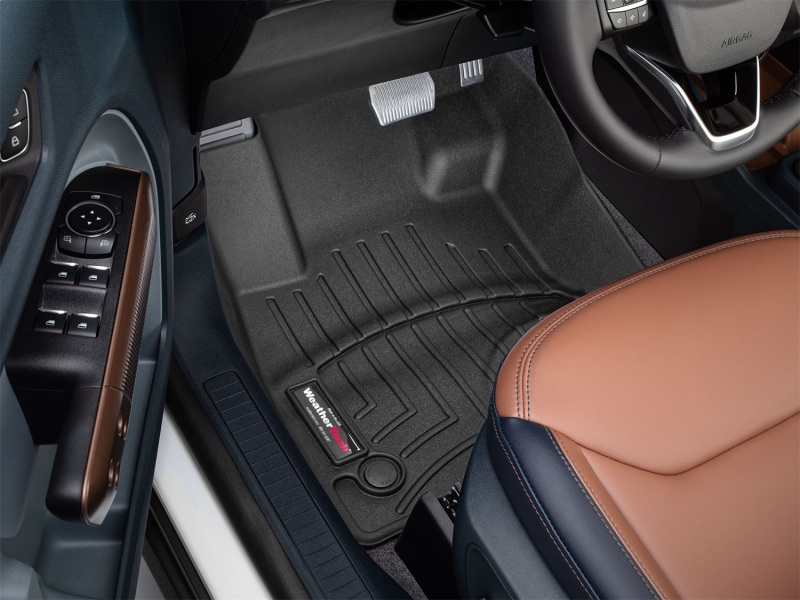 Picture of WeatherTech WT FloorLiner-Front-Blk Floor Mats - 4417451