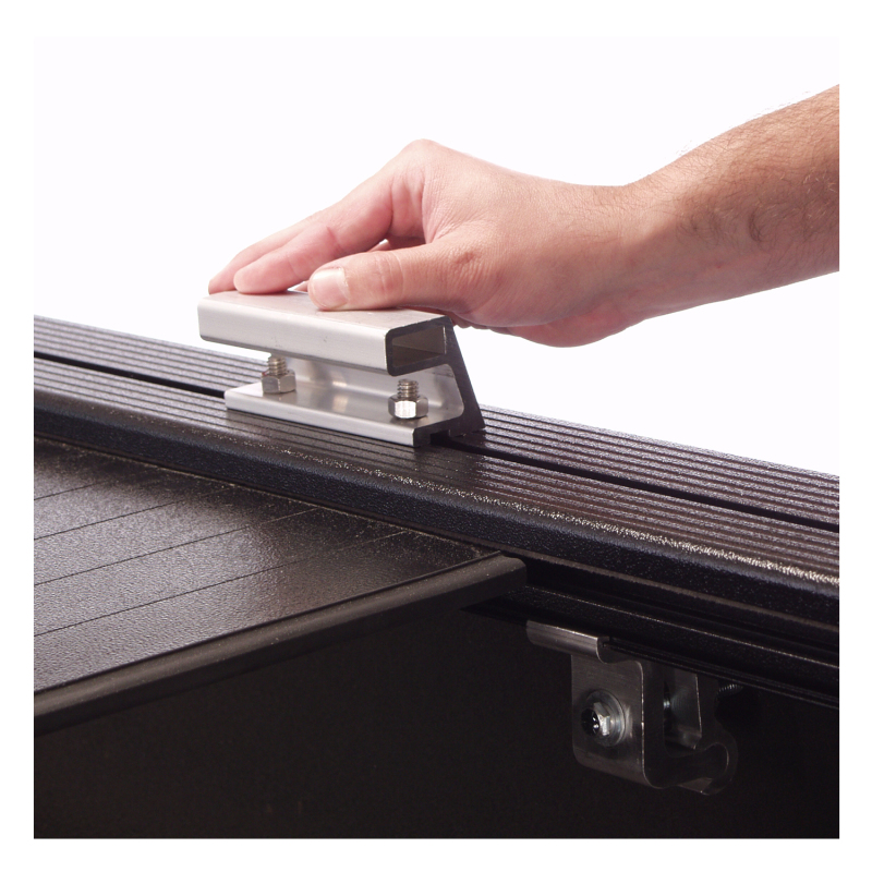 Picture of Pace Edwards 19-22 Dodge Ram Bedlocker W-Explorer Series Rails Tonneau Cover