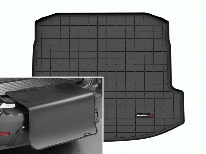 Picture of WeatherTech WT Cargo Liners-Black Floor Mats - 401545SK