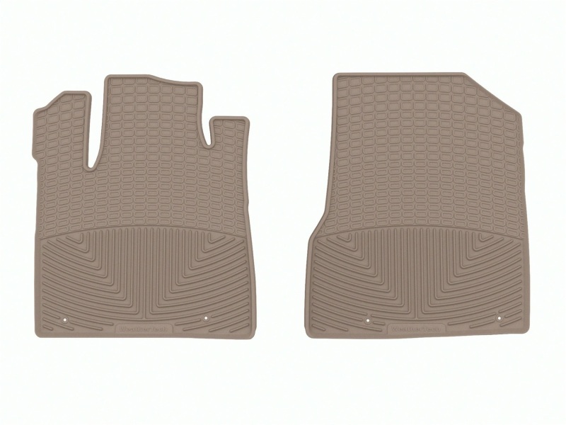 Picture of WeatherTech WT Rubber Mats-Front-Tan Floor Mats - W433TN