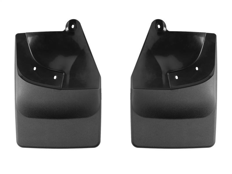 Picture of WeatherTech 2022 Chevrolet Silverado 1500 ZR2 No Drill MudFlaps - Black