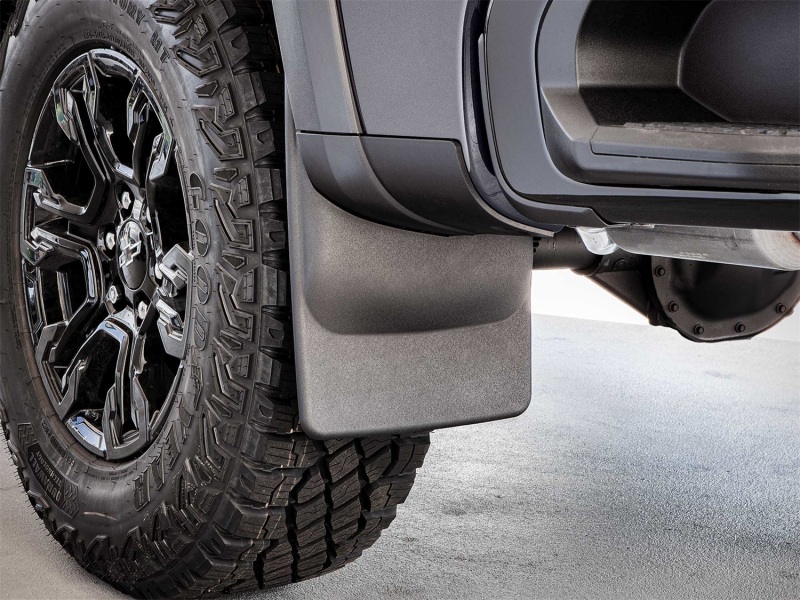 Picture of WeatherTech 2022 Chevrolet Silverado 1500 ZR2 No Drill MudFlaps - Black
