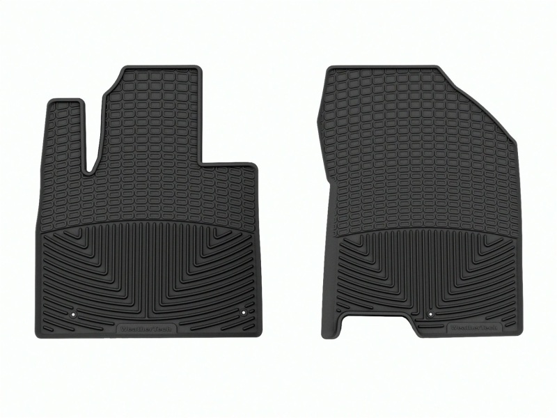 Picture of WeatherTech WT Rubber Mats-Front-Blk Floor Mats - W495