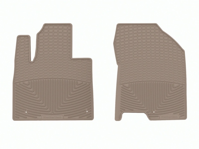Picture of WeatherTech WT Rubber Mats-Front-Tan Floor Mats - W495TN