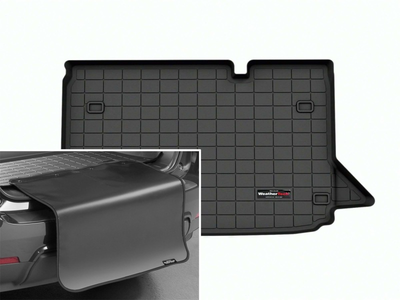 Picture of WeatherTech WT Cargo Liners-Black Floor Mats - 401554SK