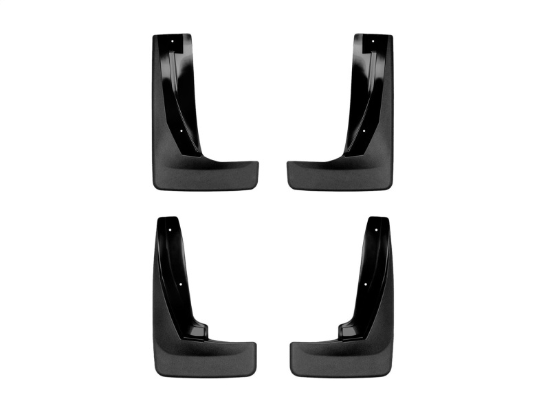 Picture of WeatherTech 2018 + Volkswagen Tiguan (Will not fit R-Line) No Drill Mudflaps - Black