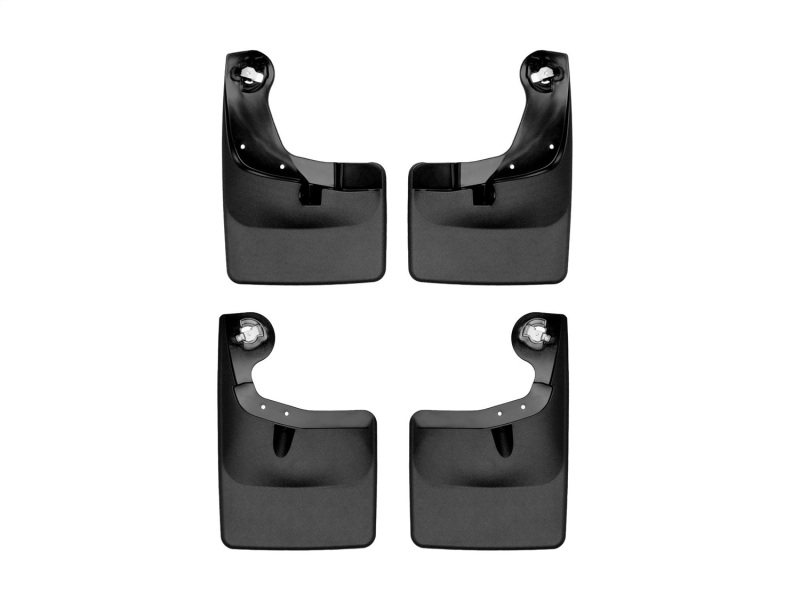 Picture of WeatherTech 21-22 Ford F150 No Drill Front and Rear Mudflaps (Does not fit F-150 Lightning Models)