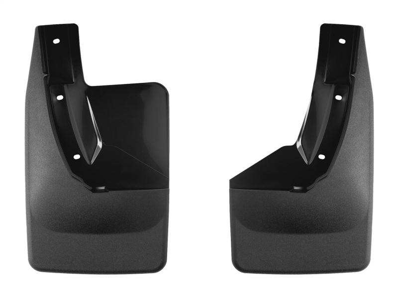 Picture of WeatherTech 2022 Ford Maverick (Incl. Hybrid) Rear No Drill MudFlaps - Black