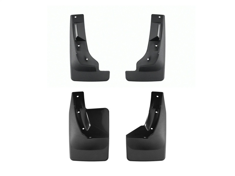 Picture of WeatherTech 2022 Ford Maverick (Incl. Hybrid) Front/Rear No Drill Mudflaps - Black