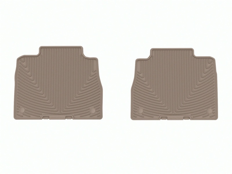Picture of WeatherTech WT Rubber Mats-Rear-Tan Floor Mats - W607TN