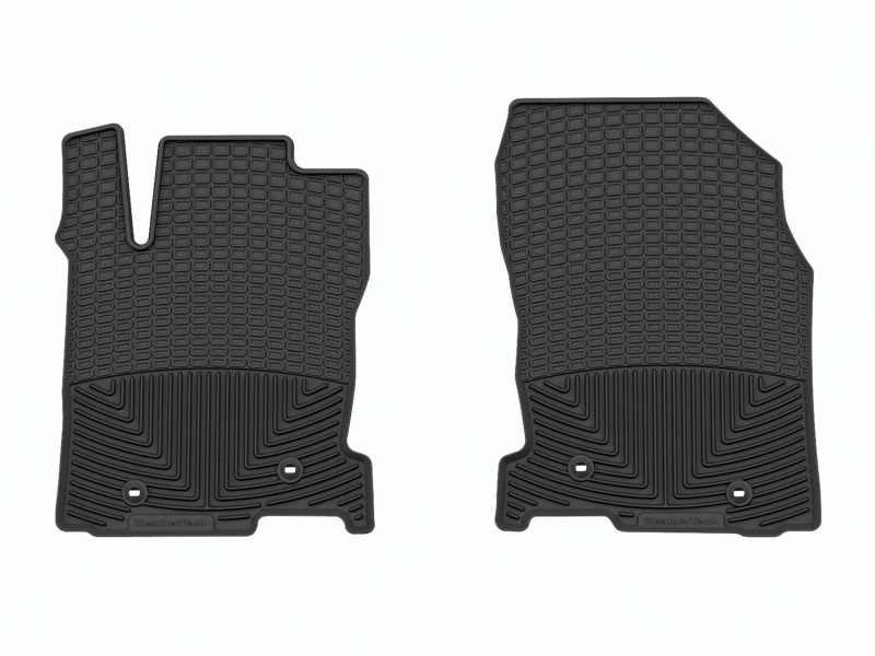 Picture of WeatherTech WT Rubber Mats-Front-Blk Floor Mats - W440