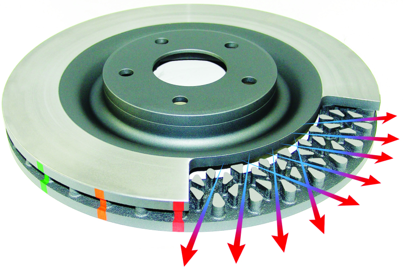 Picture of DBA 4000 Series Slotted Rotors Brake Rotors - DBA4999S