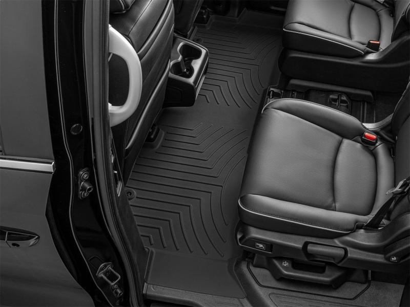 Picture of WeatherTech WT 3D FloorMat-Rear-Blk Floor Mats - 4412182IM
