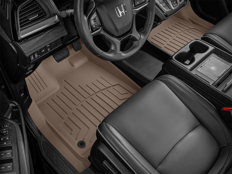 Picture of WeatherTech WT 3D FloorMat-Front-Tan Floor Mats - 4512181IM