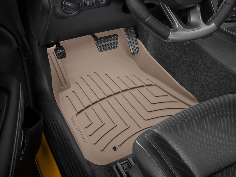 Picture of WeatherTech WT 3D FloorMat-Front-Tan Floor Mats - 4510491IM