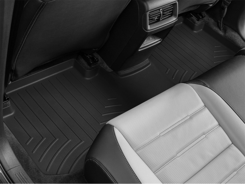 Picture of WeatherTech WT FloorLiner-Rear-Blk Floor Mats - 4417802