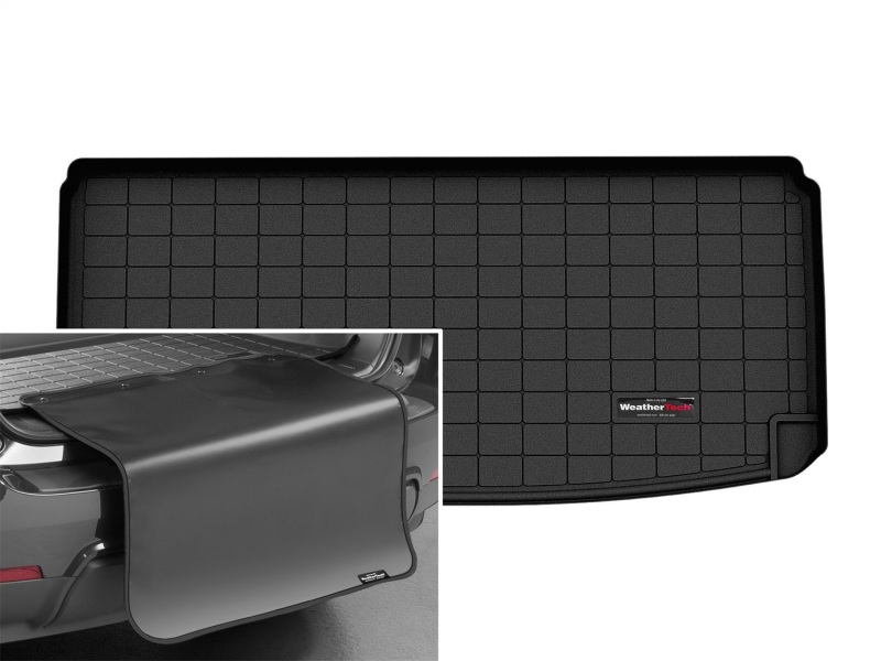 Picture of WeatherTech WT Cargo Liners-Black Floor Mats - 401437SK
