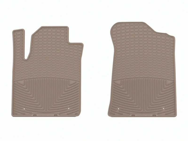 Picture of WeatherTech WT Rubber Mats-Front-Tan Floor Mats - W445TN