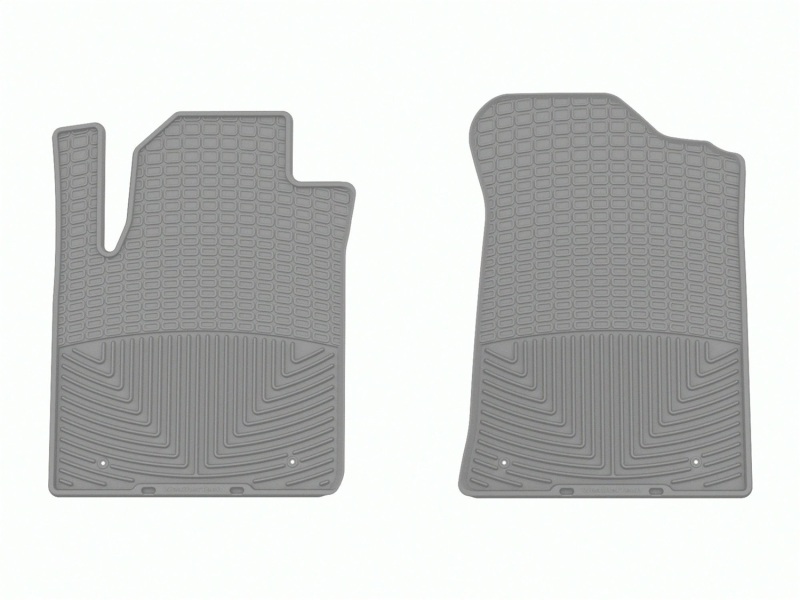 Picture of WeatherTech WT Rubber Mats-Front-Grey Floor Mats - W445GR