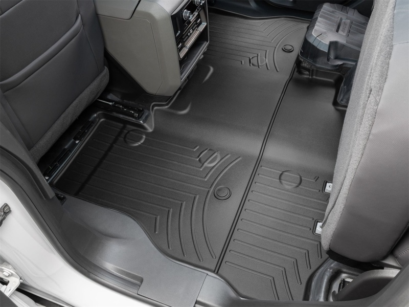 Picture of WeatherTech WT FloorLiner-Rear-Blk Floor Mats - 4417662V