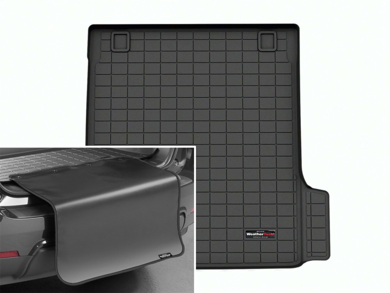 Picture of WeatherTech WT Cargo Liners-Black Floor Mats - 401557SK