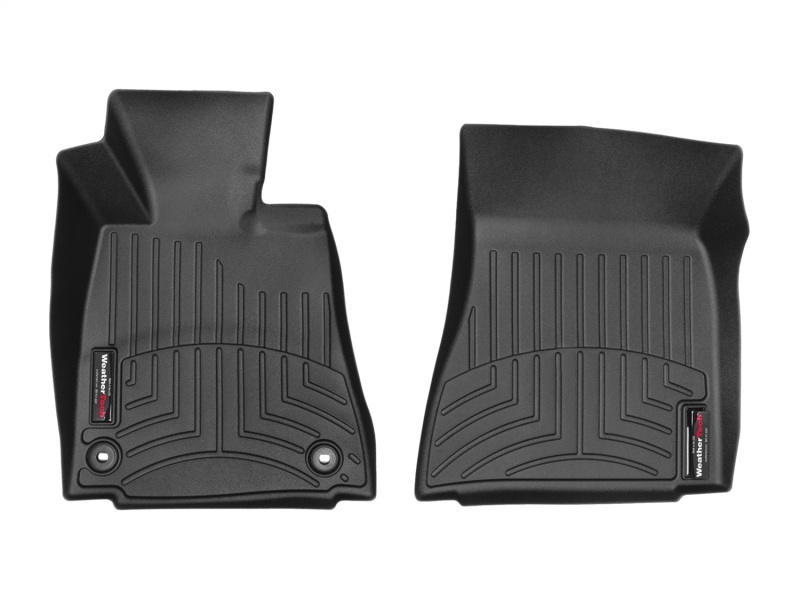 Picture of WeatherTech WT FloorLiner-Front-Blk Floor Mats - 448201