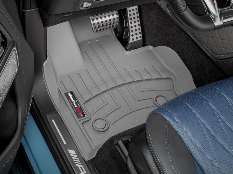 Picture of WeatherTech WT FloorLiner-Front-Grey Floor Mats - 4615091