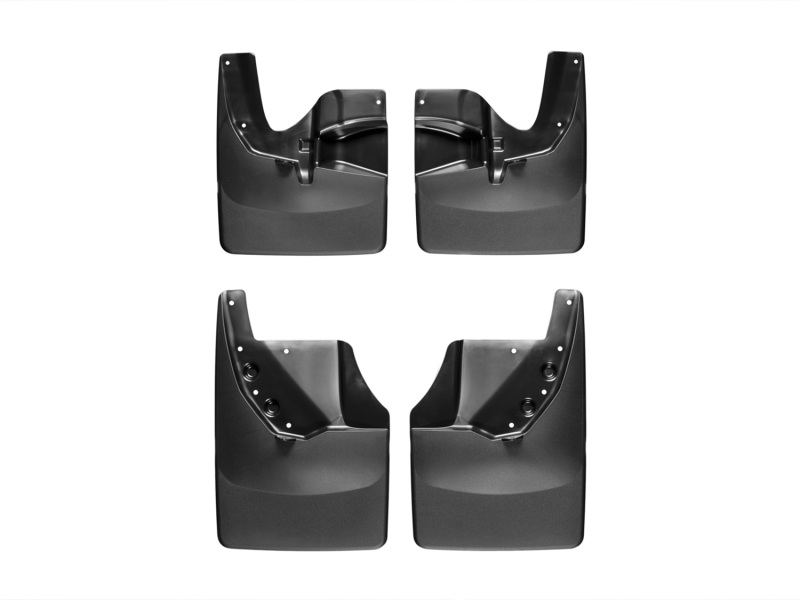 Picture of WeatherTech 07-14 Toyota Tundra No Drill Mudflaps - Black