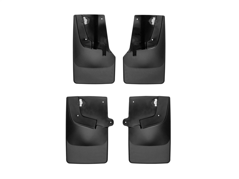 Picture of WeatherTech 2017+ Chevrolet Colorado No Drill Mudflaps - Black