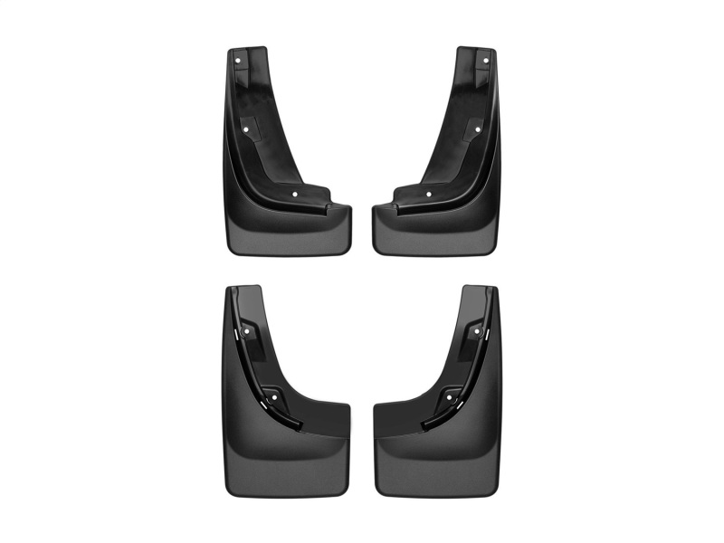 Picture of WeatherTech 2017+ Jeep Compass No Drill Mudflaps - Black