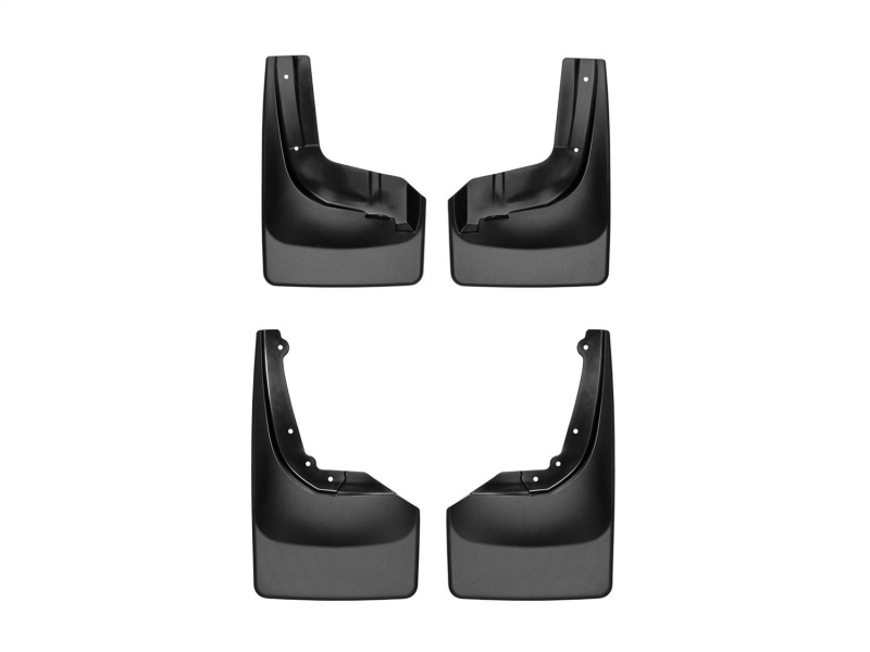 Picture of WeatherTech 2017+ Nissan Titan No Drill Mudflaps - Black