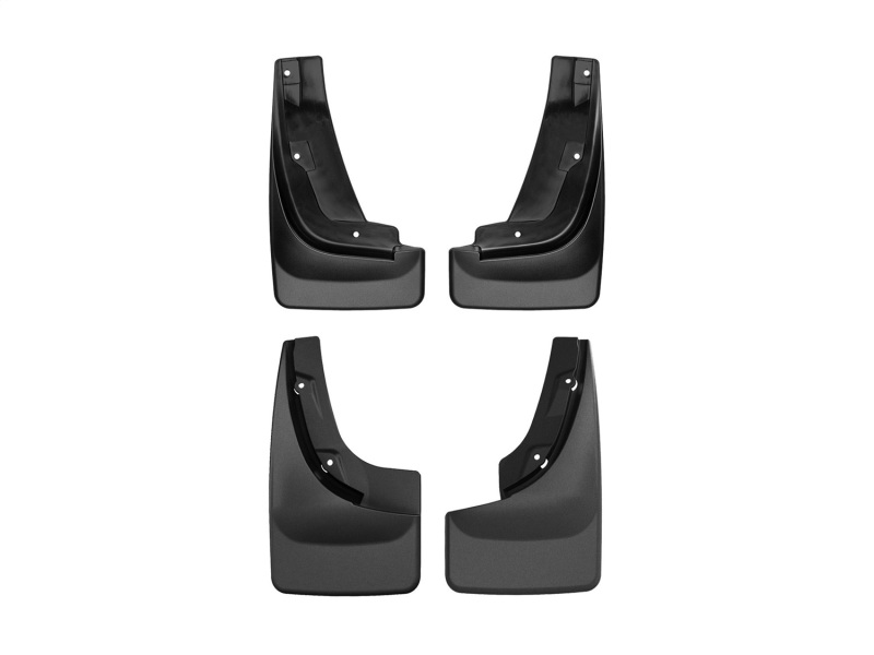 Picture of WeatherTech 2017+ Jeep Compass No Drill Mudflaps - Black