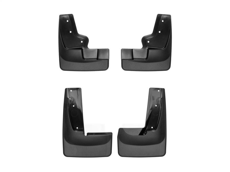 Picture of WeatherTech 2019+ Ford Edge No Drill Mudflaps - Black
