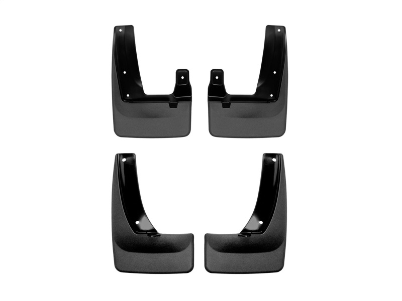 Picture of WeatherTech 2019+ Hyundai Tucson No Drill Mudflaps - Black
