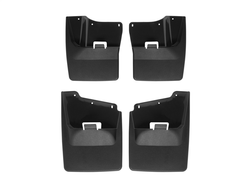Picture of WeatherTech 20-24 GMC Sierra / Sierra Denali 2500HD / 3500HD No Drill Mudflaps - Black
