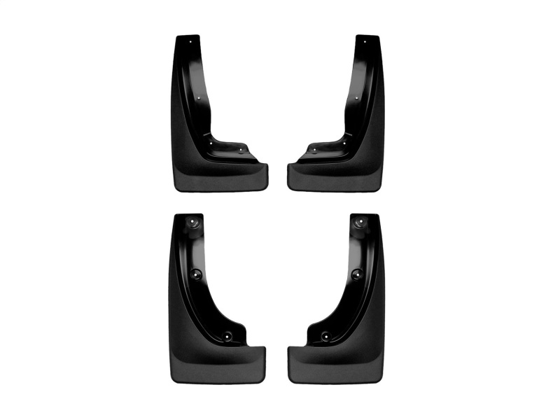 Picture of WeatherTech 2021+ Jeep Grand Cherokee L No Drill Mudflaps - Black