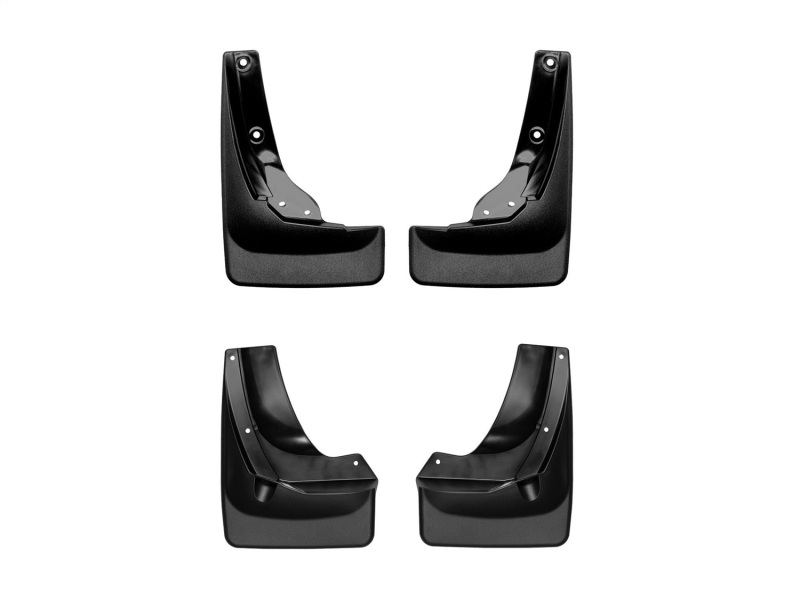 Picture of WeatherTech 21-23 Honda Ridgeline No Drill Mudflaps - Black