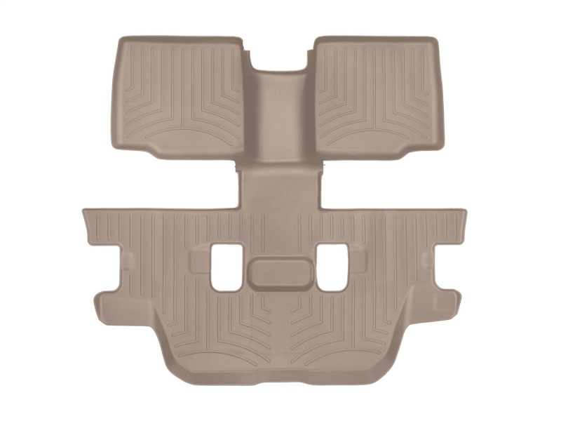 Picture of WeatherTech WT FloorLiner-Rear-Tan Floor Mats - 453596