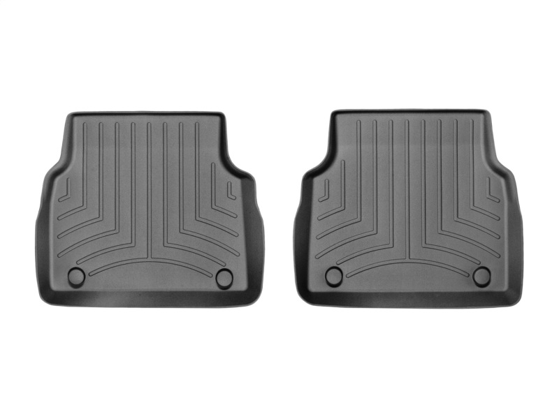 Picture of WeatherTech WT FloorLiner-Rear-Blk Floor Mats - 447202