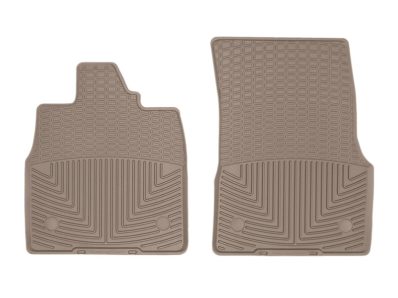 Picture of WeatherTech WT Rubber Mats-Front-Tan Floor Mats - W553TN