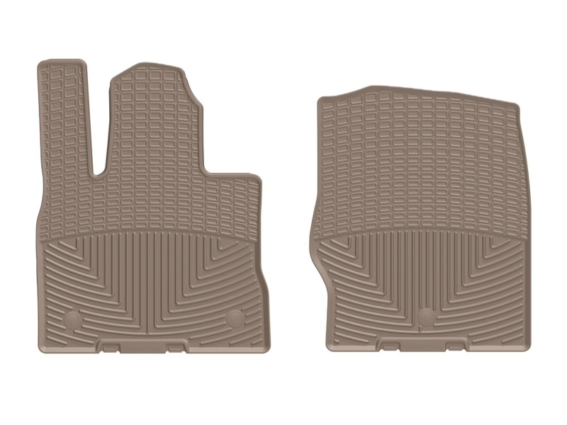 Picture of WeatherTech WT Rubber Mats-Front-Tan Floor Mats - W526TN