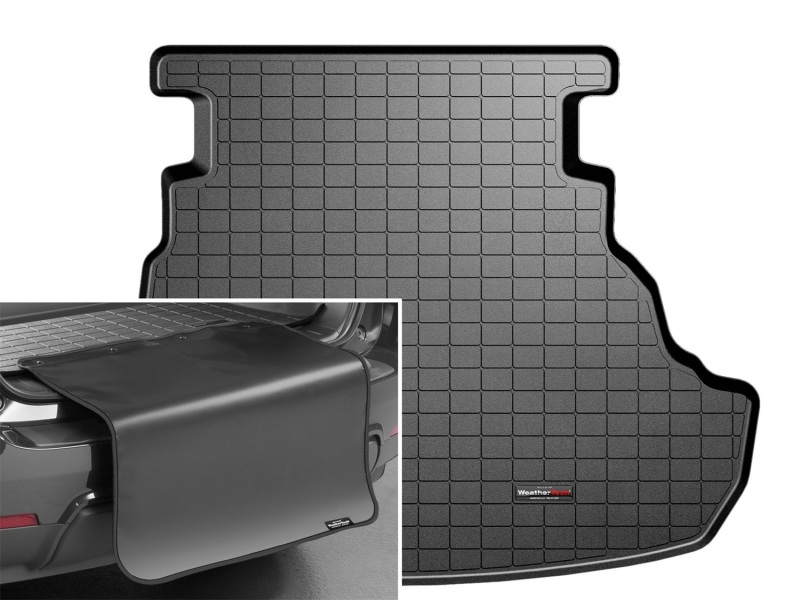 Picture of WeatherTech WT Cargo Liners-Black Floor Mats - 40523SK