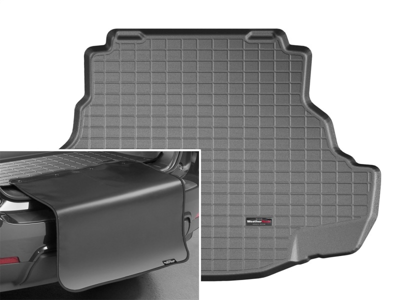 Picture of WeatherTech WT Cargo Liners-Black Floor Mats - 40602SK