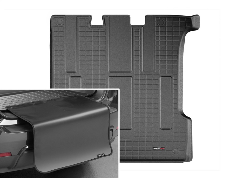 Picture of WeatherTech WT Cargo Liners-Black Floor Mats - 401207VSK