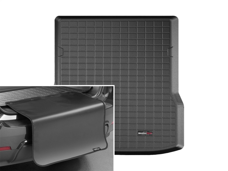 Picture of WeatherTech WT Cargo Liners-Black Floor Mats - 40568SK