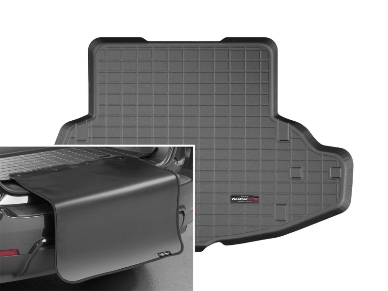 Picture of WeatherTech WT Cargo Liners-Black Floor Mats - 401275SK