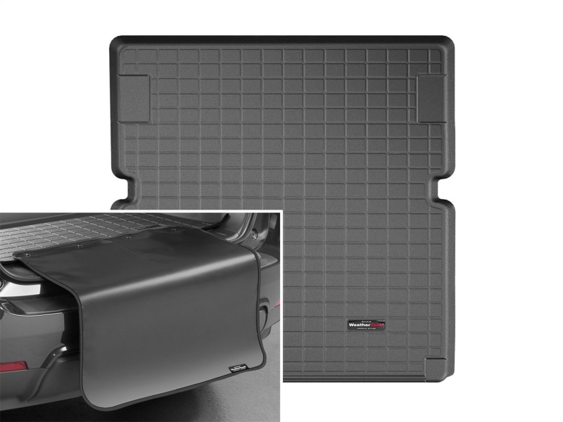Picture of WeatherTech WT Cargo Liners-Black Floor Mats - 401262SK
