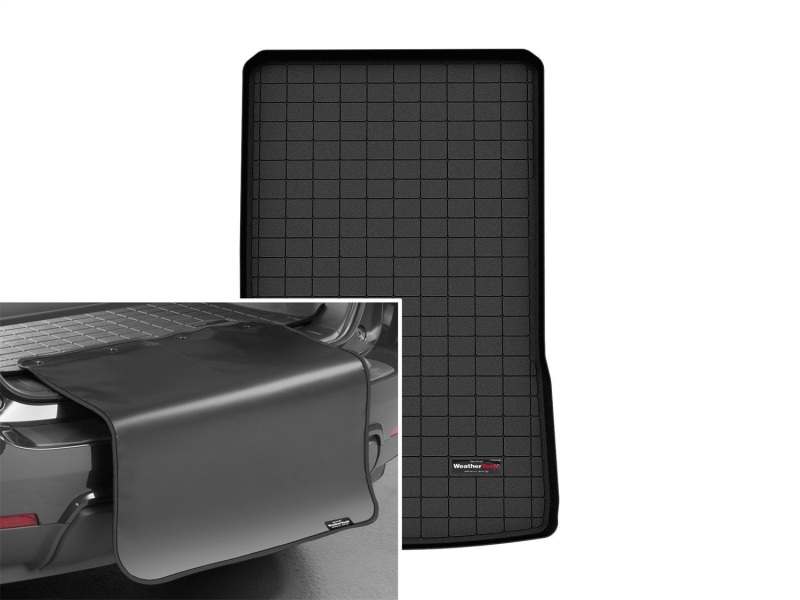Picture of WeatherTech WT Cargo Liners-Black Floor Mats - 401468SK