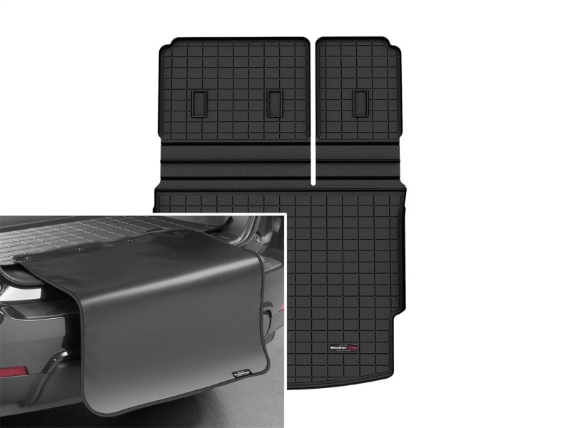 Picture of WeatherTech WT Cargo Liners-Black Floor Mats - 401405SK