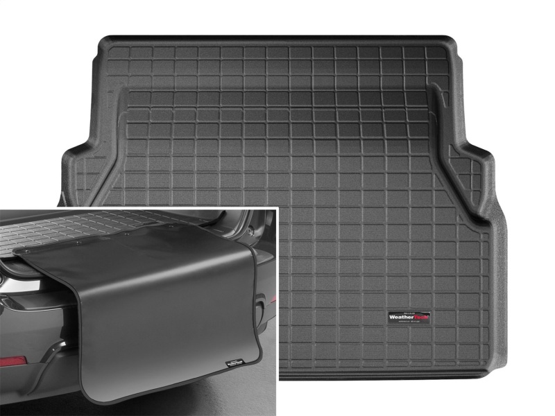 Picture of WeatherTech WT Cargo Liners-Black Floor Mats - 401403SK
